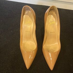 Christian louboutin so kate shoes nude 10.5